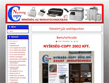 Tablet Screenshot of nyirsegcopy2002.hu